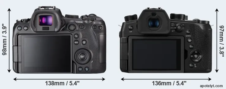 Comparison R6 or FZ1000 II rear