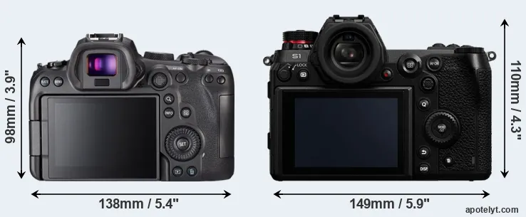 Comparison R6 or S1 rear