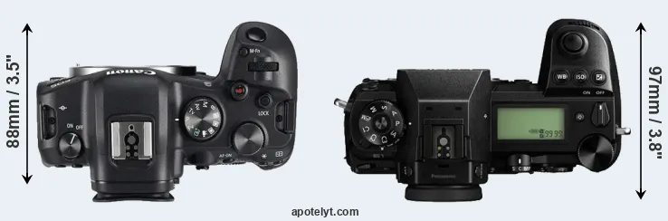 Compare R6 versus S1 top