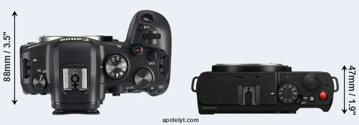 Compare R6 versus S9 top
