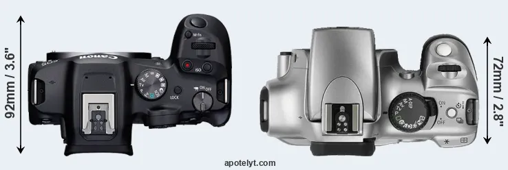 Compare R7 versus Rebel top