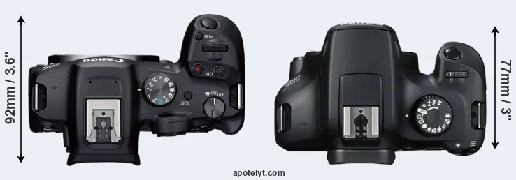 Compare R7 versus T100 top