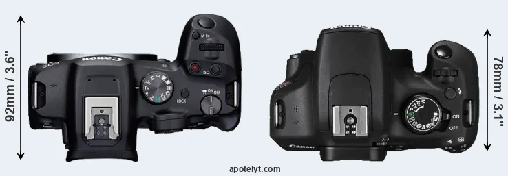 Compare R7 versus T5 top