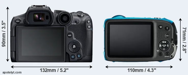 Comparison R7 or XP130 rear