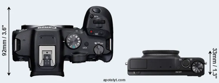 Compare R7 versus XQ1 top