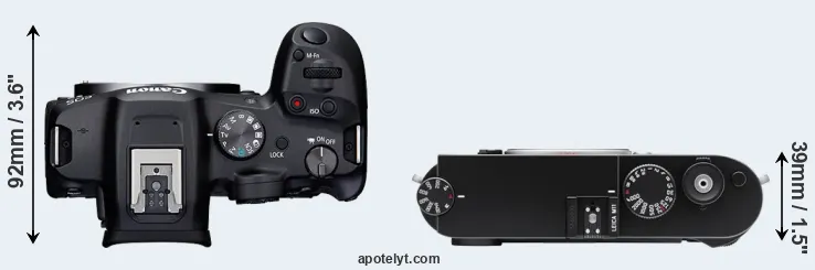 Compare R7 versus M11 top