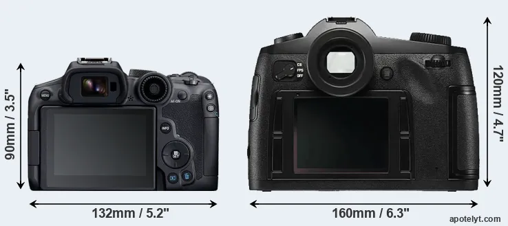 Comparison R7 or S Typ 006 rear