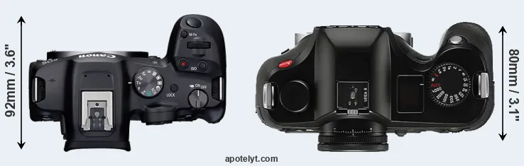 Compare R7 versus S Typ 006 top