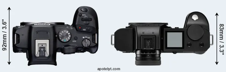 Compare R7 versus Leica SL2-S top