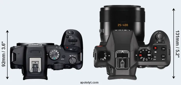 Compare R7 versus V-LUX Typ 114 top