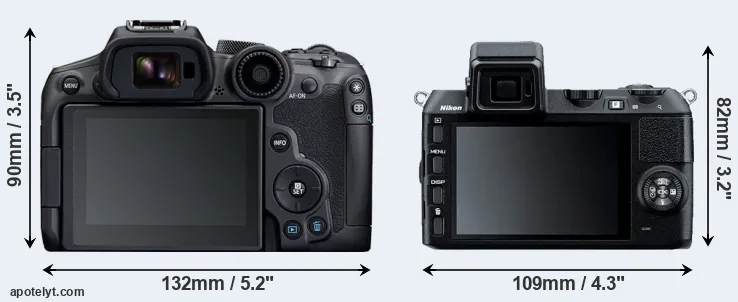 Comparison R7 or V2 rear