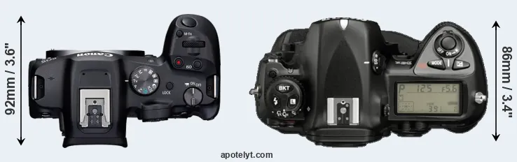Compare R7 versus D2X top