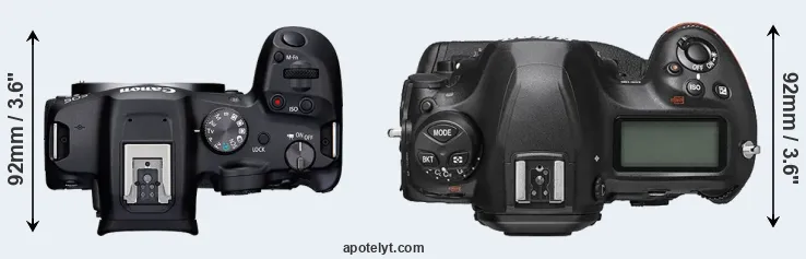 Compare R7 versus D6 top