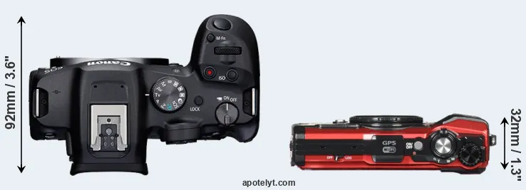 Compare R7 versus TG-5 top