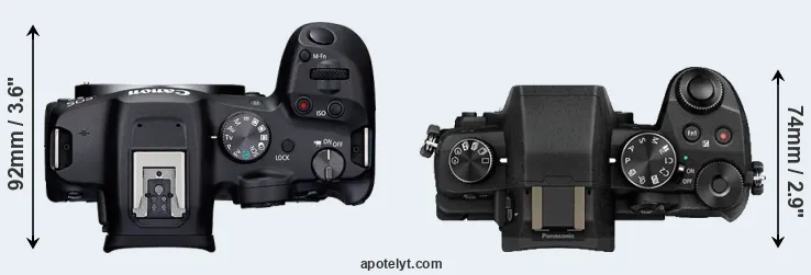 Compare R7 versus G80 top
