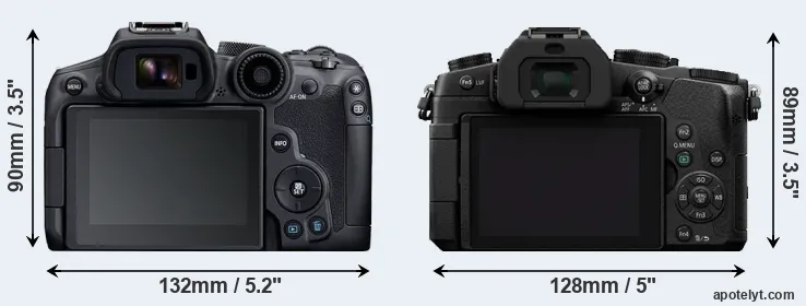 Comparison R7 or G85 rear