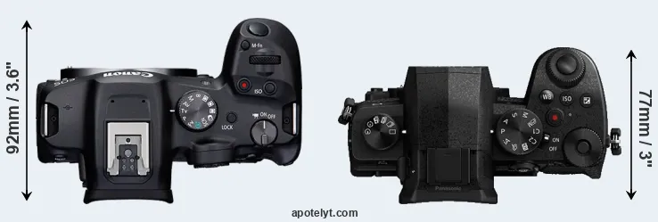 Compare R7 versus G95 top