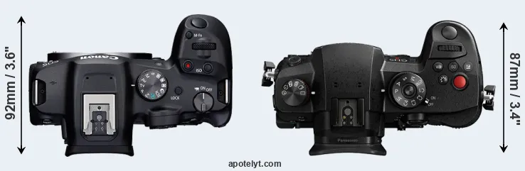 Compare R7 versus GH5 II top