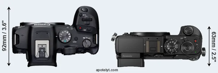 Compare R7 versus GX8 top