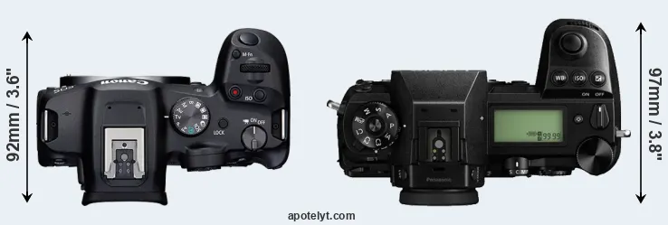 Compare R7 versus S1 top