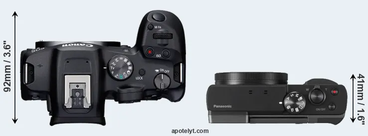 Compare R7 versus TZ90 top