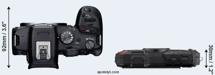 Compare R7 versus WG-60 top