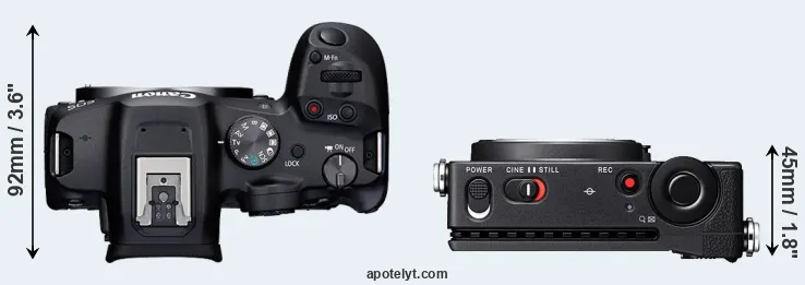 Compare R7 versus fp L top