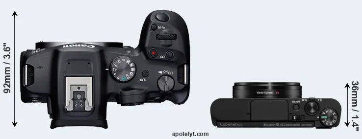 Compare R7 versus WX800 top