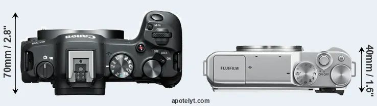 Compare R8 versus X-A10 top