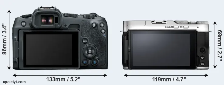 Comparison R8 or X-A7 rear