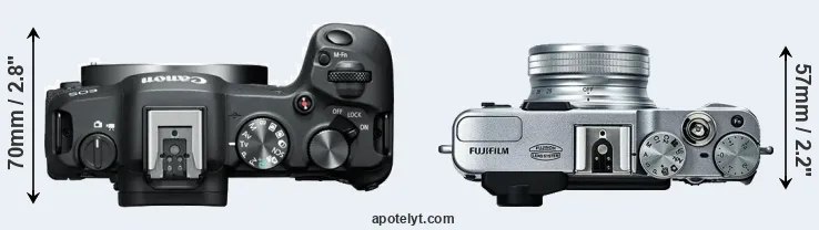Compare R8 versus X20 top