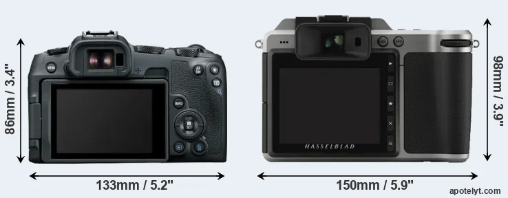 Comparison R8 or X1D rear