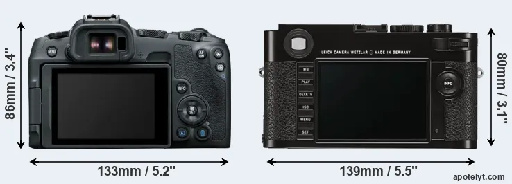 Comparison R8 or M Typ 262 rear