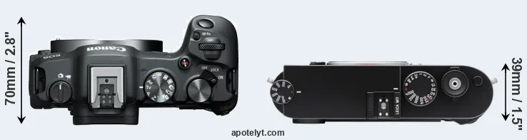 Compare R8 versus M11 top