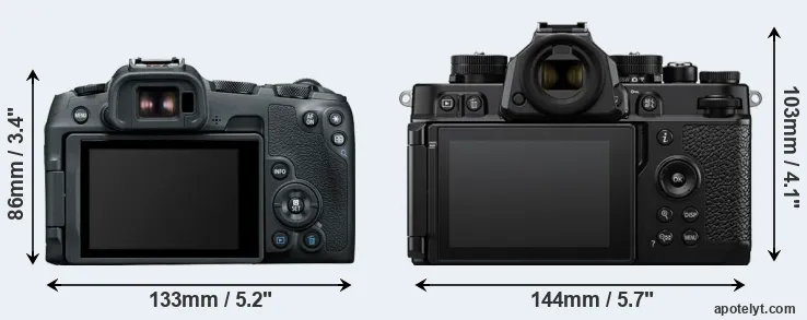 Comparison R8 or Zf rear