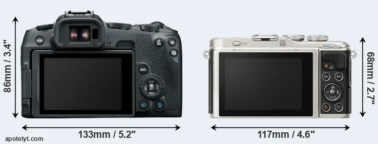 Comparison R8 or E-PL9 rear