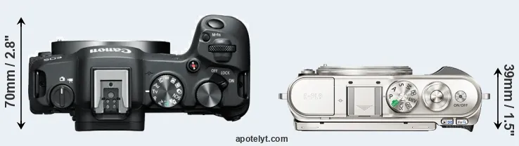 Compare R8 versus E-PL9 top