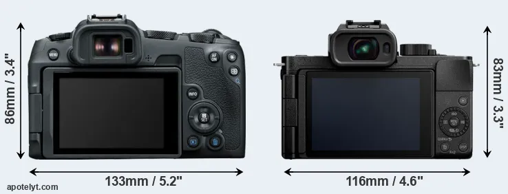 Comparison R8 or G100 rear