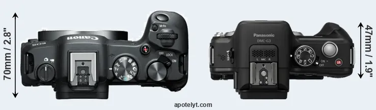 Compare R8 versus G3 top