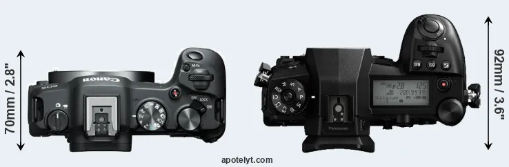 Compare R8 versus G9 top