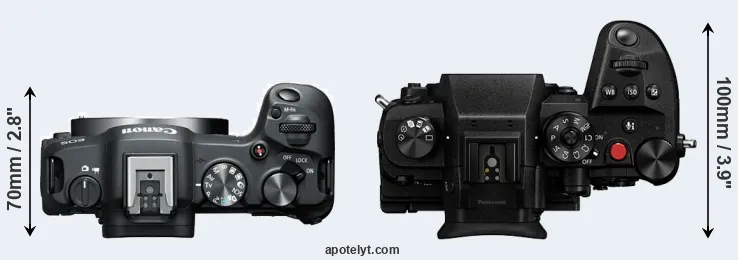 Compare R8 versus GH6 top