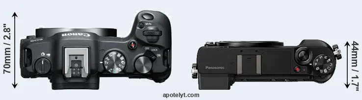 Compare R8 versus GX85 top