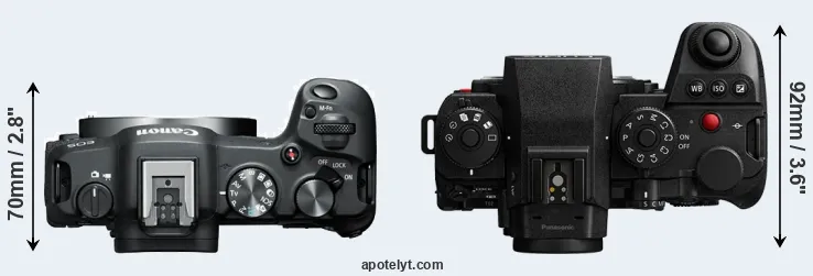 Compare R8 versus S1 II top