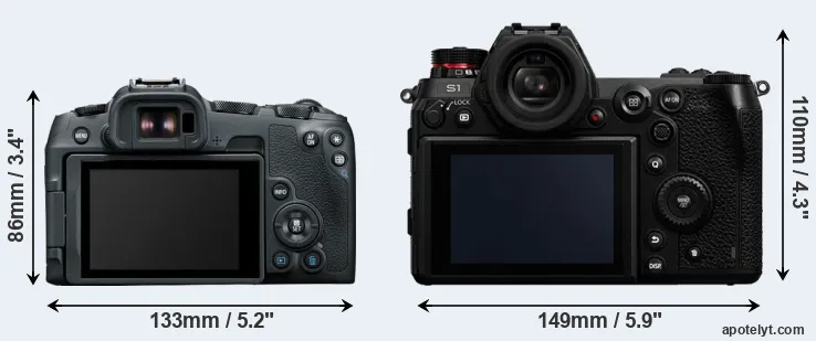 Comparison R8 or S1 rear