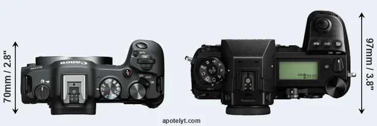 Compare R8 versus S1 top