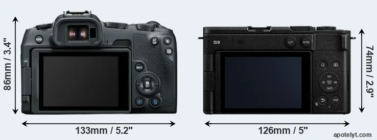 Comparison R8 or S9 rear