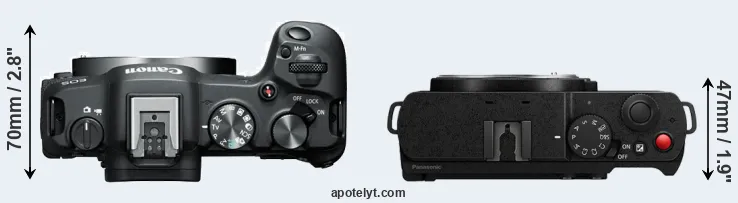 Compare R8 versus S9 top