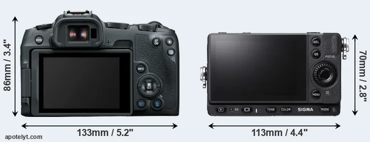 Comparison R8 or fp L rear