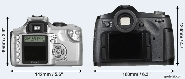Comparison Rebel or S Typ 007 rear