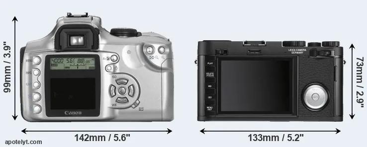 Comparison Rebel or X Vario rear